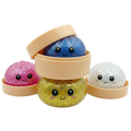 Gniotek SQUISHY BUN RAINBOW MYSTERY DUMPLING GLITTER
