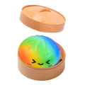 Gniotek SQUISHY BUN RAINBOW MYSTERY DUMPLING RAINBOW