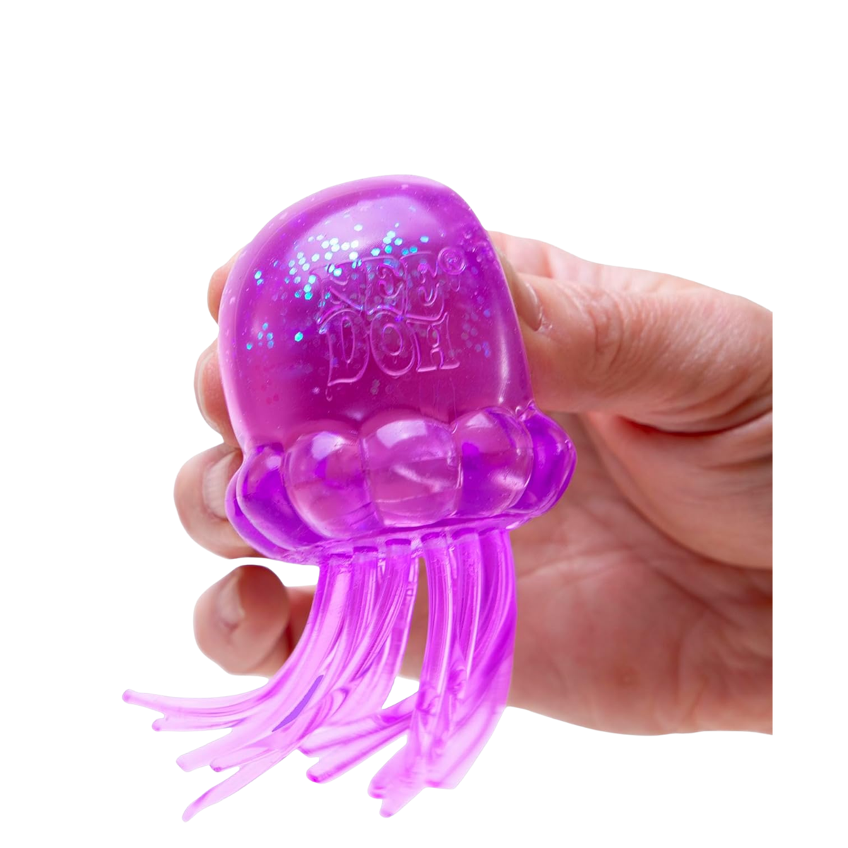 NeeDoh Jellyfish - gniotek meduza – Niebieski XXL