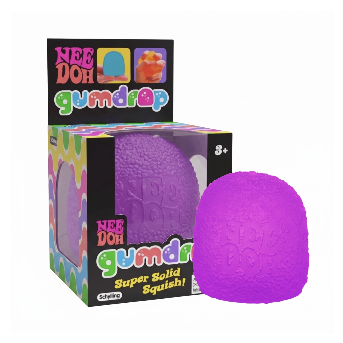 NeeDoh Gum Drop – Pomarańczowy
