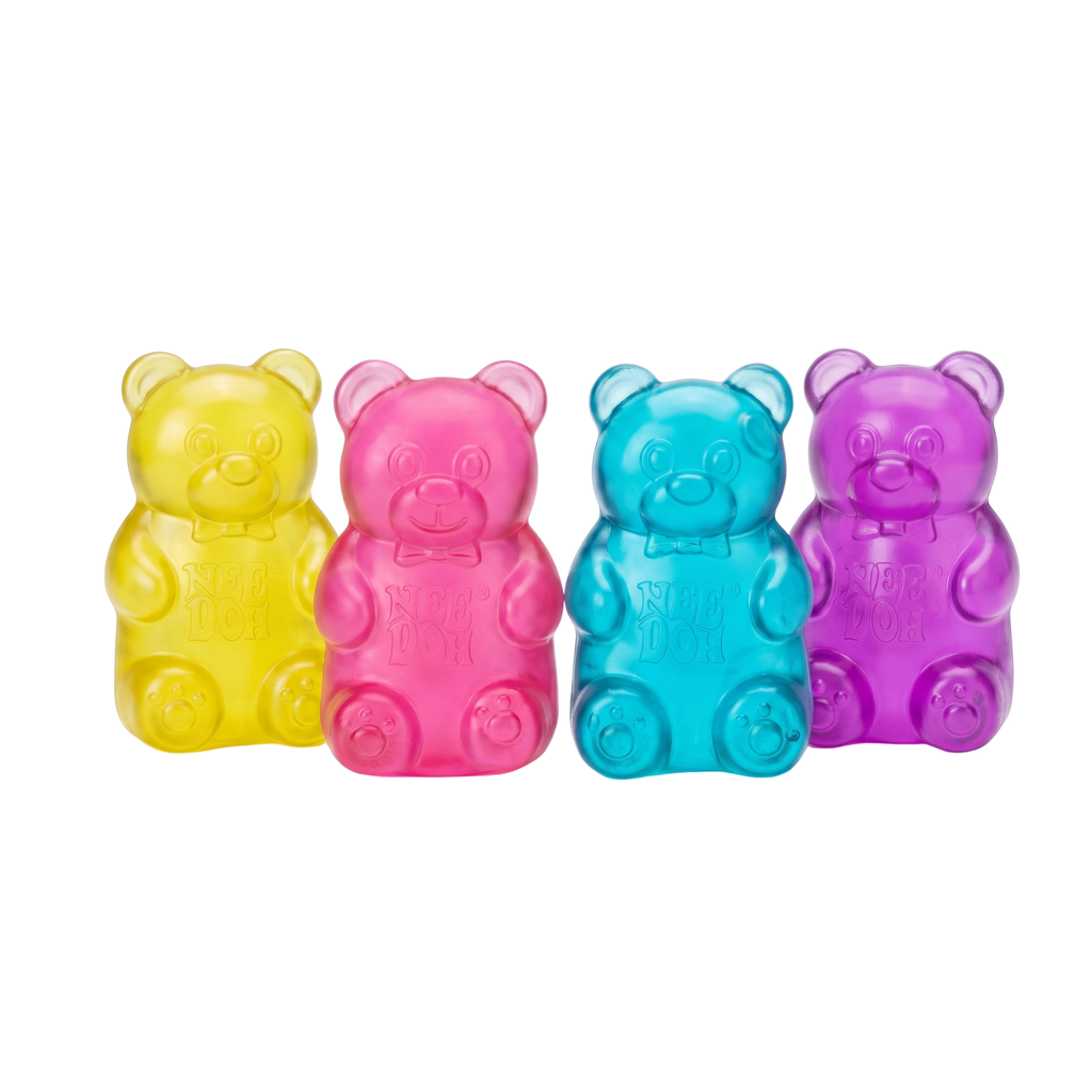 NeeDoh Gummy Bear - Gniotki Misie – Caly Zestaw