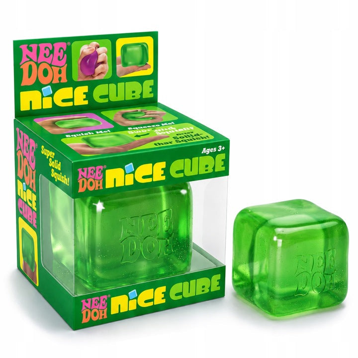 NeeDoh Nice Cube | Oryginalne Gniotki Kostki Lodu – Fanta