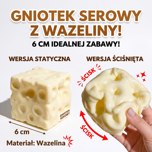 Viralowy Gniotek Ser z Wazliny – Wazelina