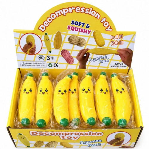 Banana Squishy miękki gniotek slow rising