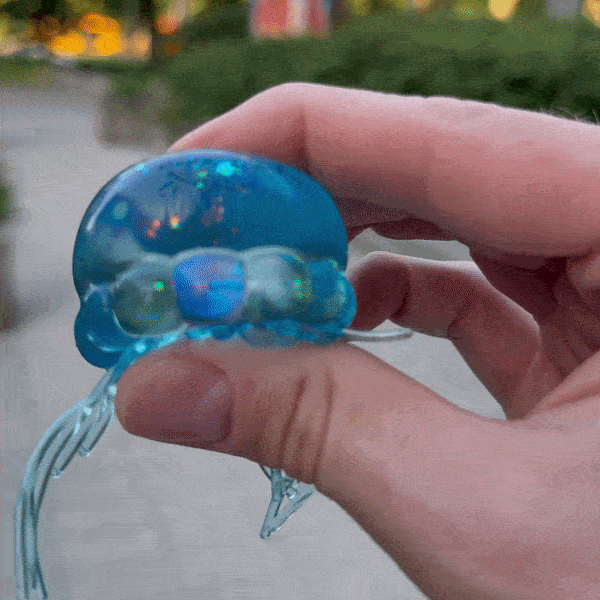 NeeDoh Jellyfish - gniotek meduza – Fioletowy