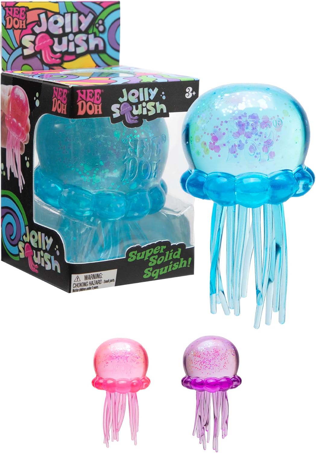 NeeDoh Jellyfish - gniotek meduza – Niebieski
