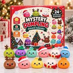 Mystery Dumpling – Kalendarz adwentowy 24 Squishy