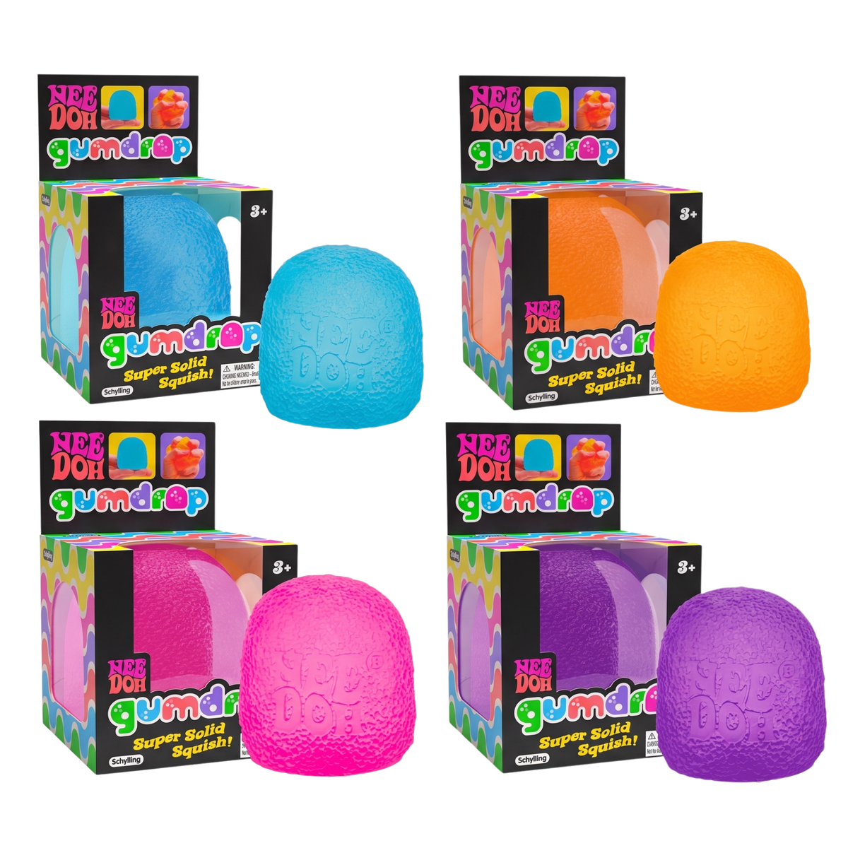 NeeDoh Gum Drop – Caly Zestaw